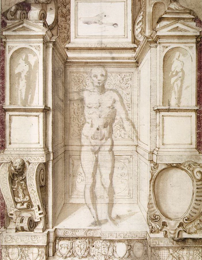 Studio di una figura nella nicchia - Metropolitan Museum of Art, New York